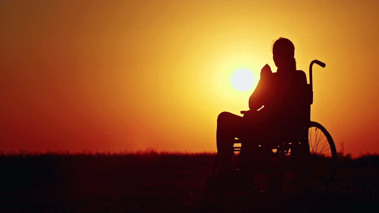 la serenidad del atardecer