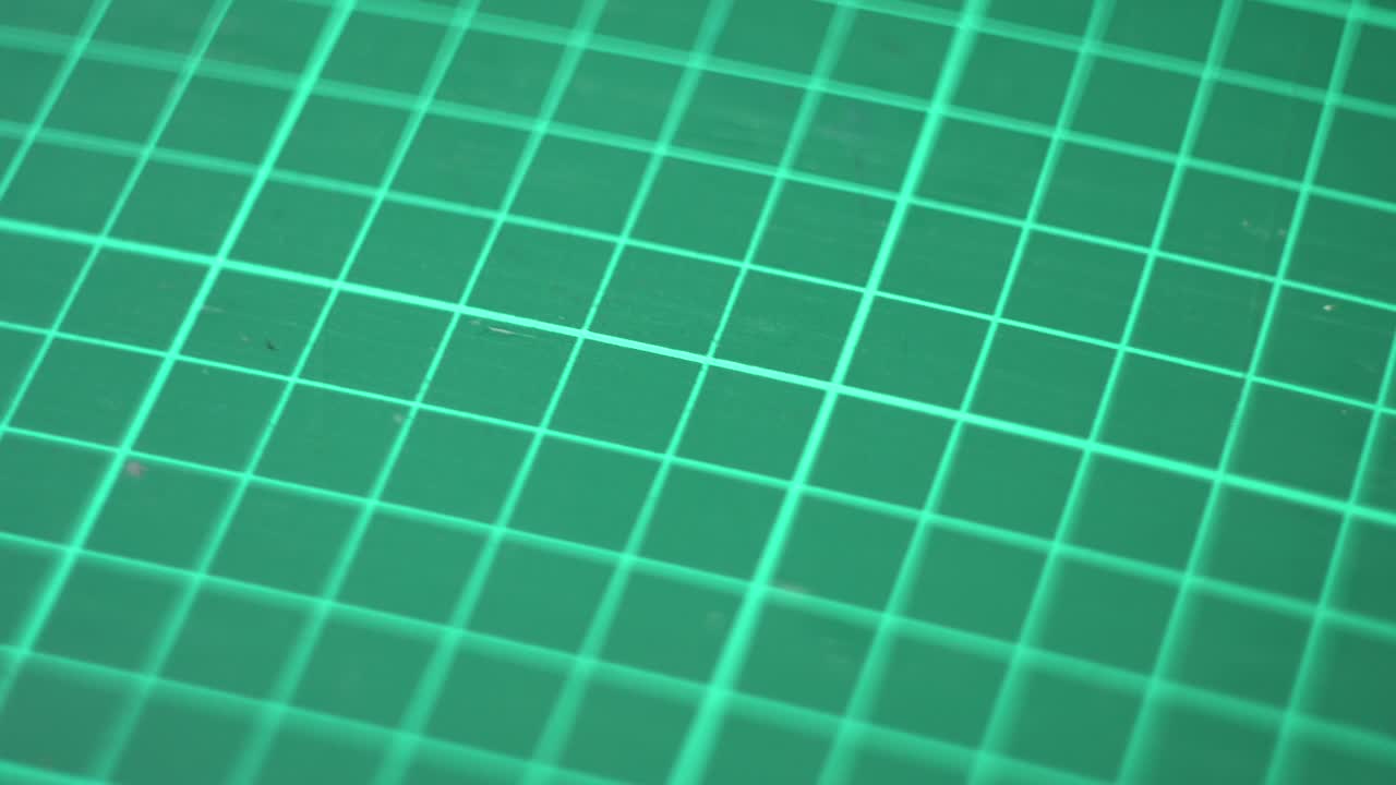 초록색 체크 표면