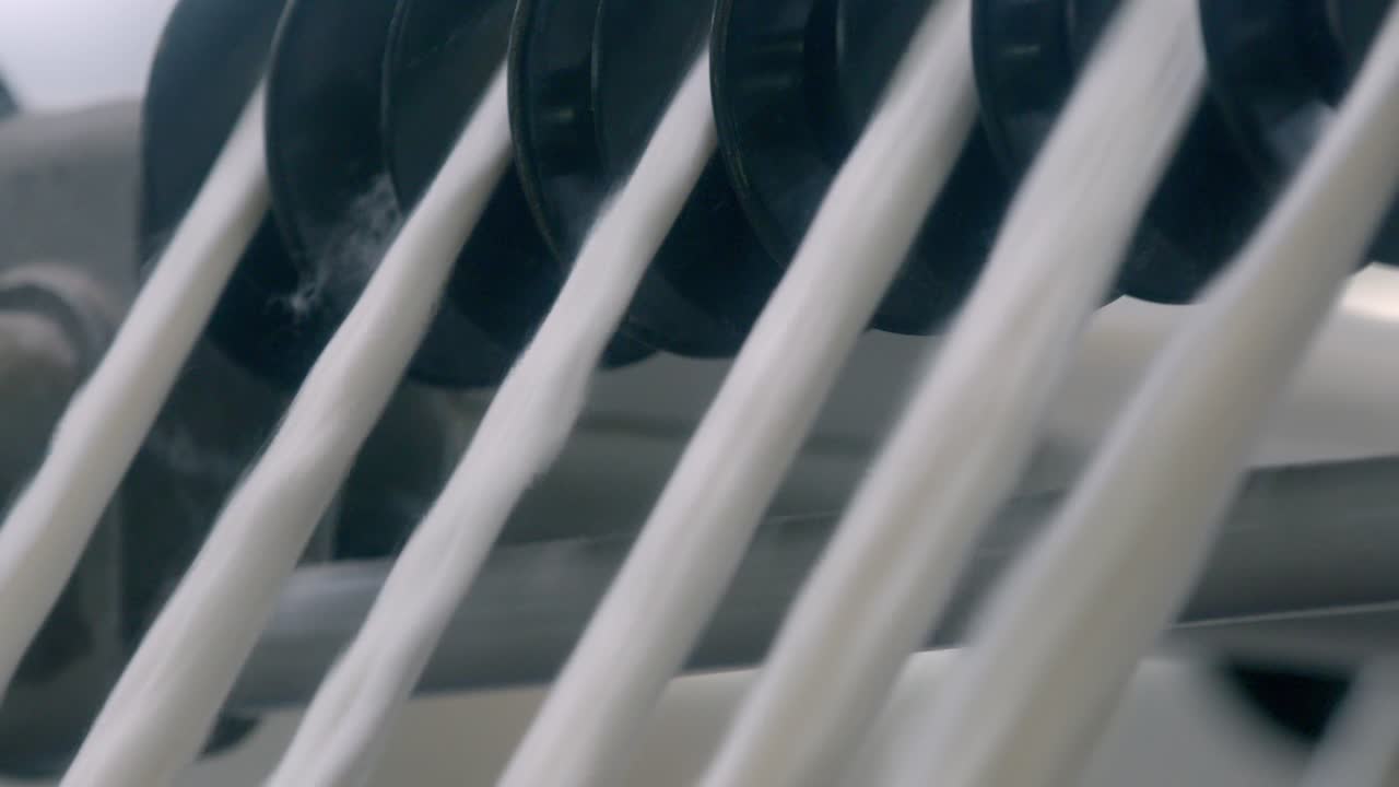 제조 공정: 섬유 공장, 면화 직물, 섬유 포장