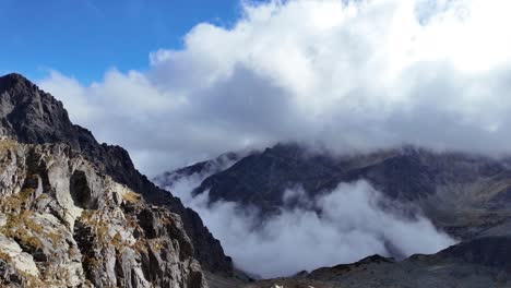 majestic mountains. tatra mountains panorama.