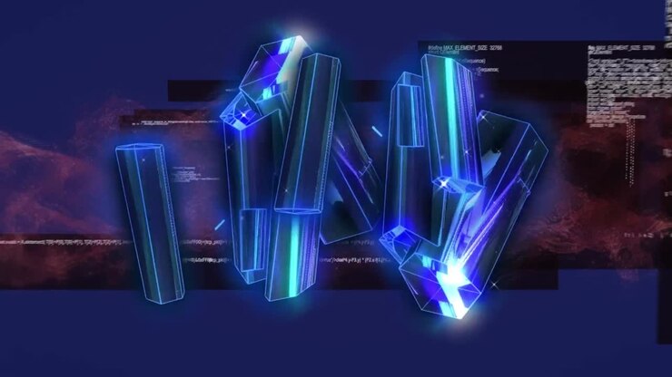 Animation of moving shapes over data processing