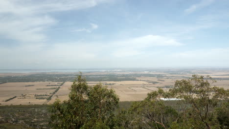 Corio-Bay-Area-Und-Geelong-Vom-Gipfel-Des-You-Yangs-Gebirges-Aus-Gesehen