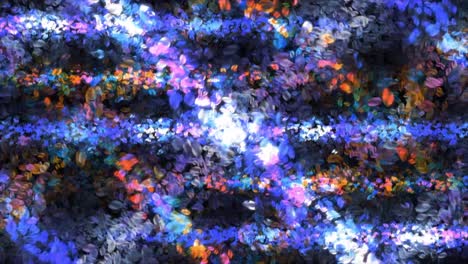 abstract colorful floral pattern