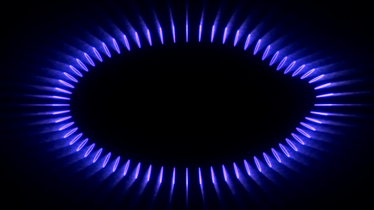 gráficos de movimiento con efectos de brillo