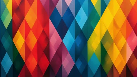 colorful geometric abstract pattern