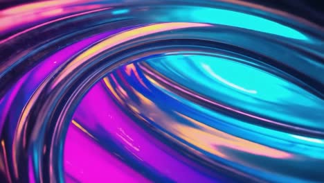 abstract neon tubes