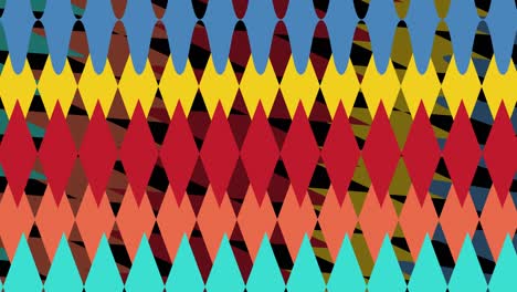 a 4k colourful and loop animated background with a lot of colors.