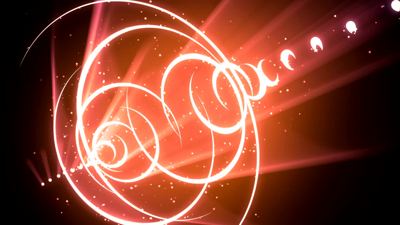 뜨거운 빛 줄무 공간