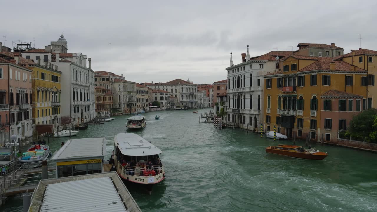 A beautiful view of a canal in Venice, Italy