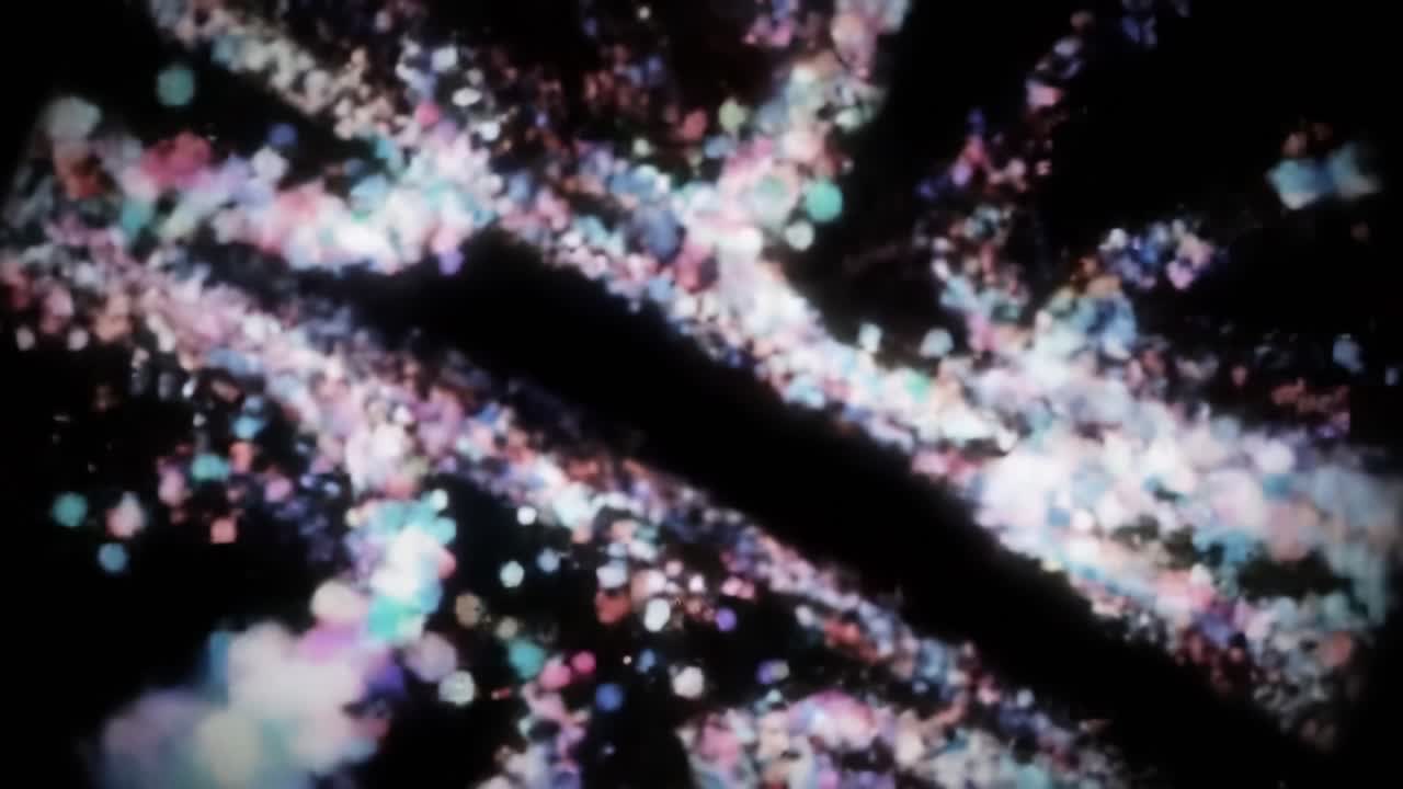 A Captivating Journey Through Colorful Abstract Patterns and Light Innovations Portrayed in Dynamic Visual Frames