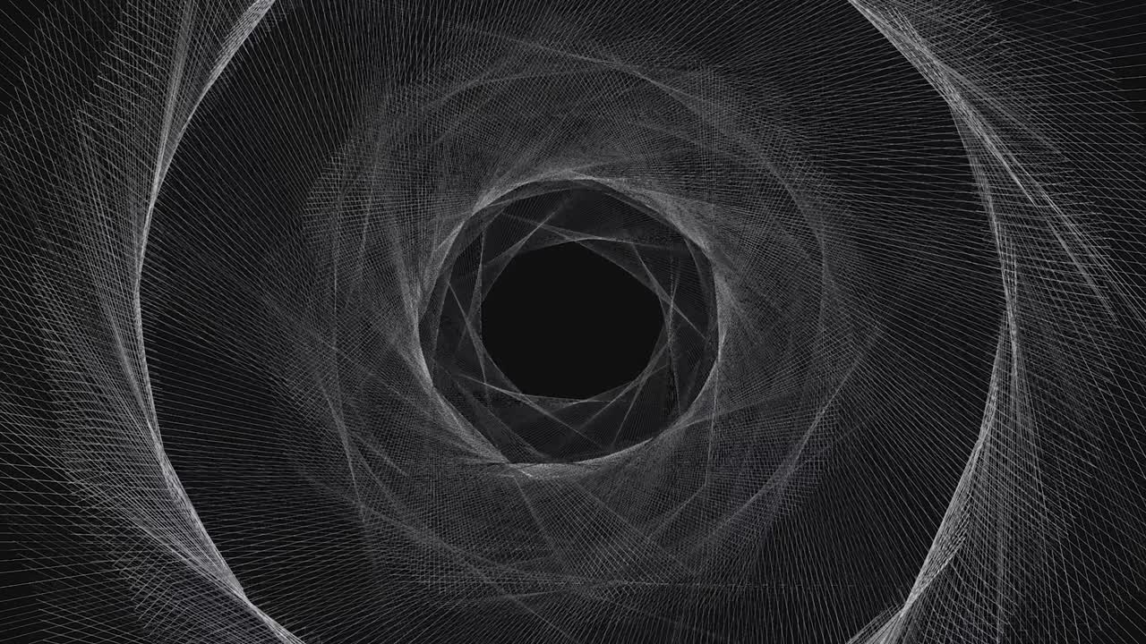 fondo abstracto túnel geométrico fiscedélico vc