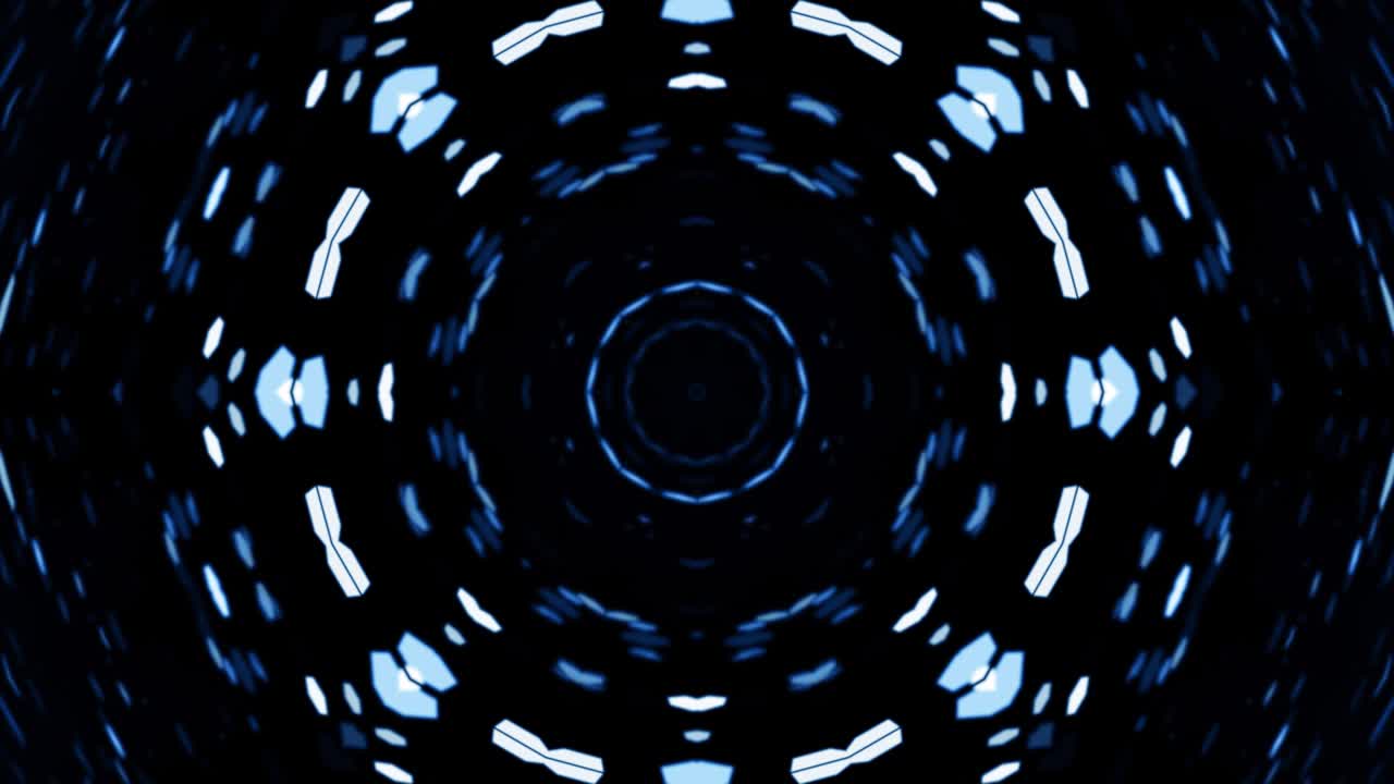 Hex particles medical grid hexagon pattern technology background loop