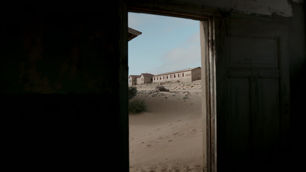 Città fantasma abbandonata di Kolmanskop in Namibia