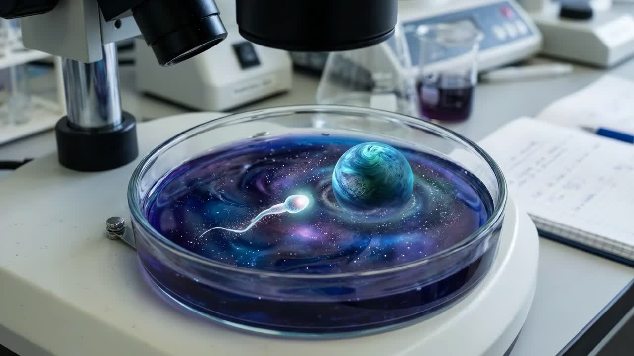 Cosmic Conception: A Universe in a Petri Dish