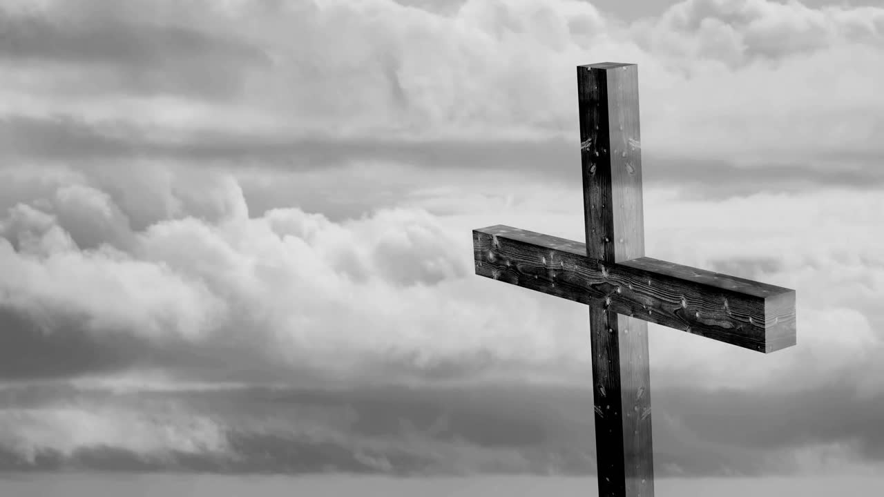 종교적인 부활절 일요일 좋은 금요일 애니메이션 4k