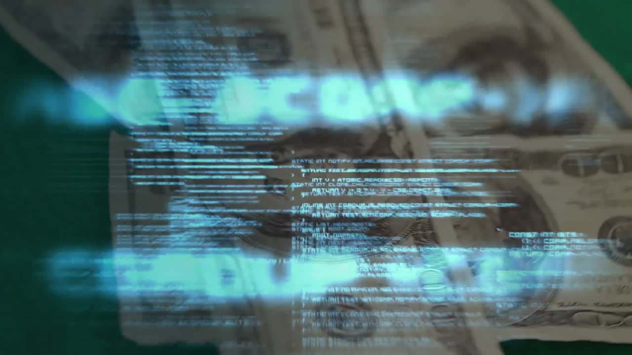 Data processing against person counting American dollars