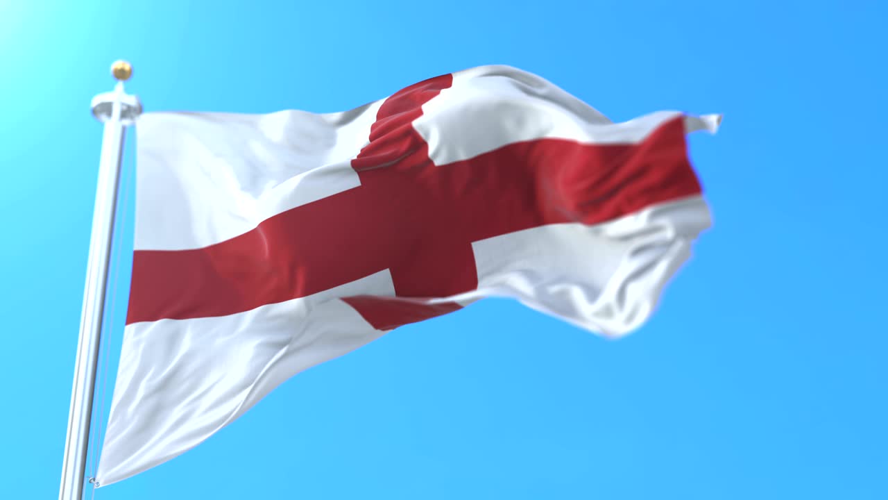 이탈리아 리구리아 지방의 수도 제노아의 국기.