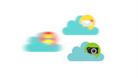 cloud storage icons