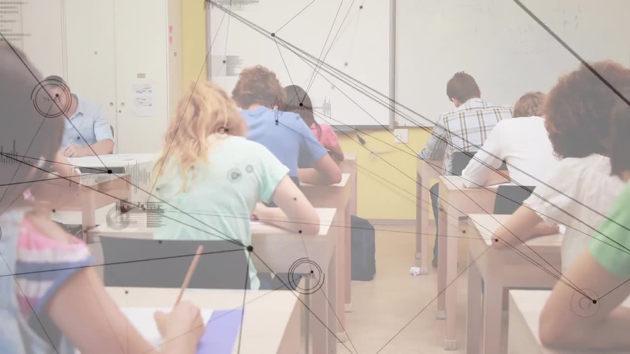 학생들의 학습에 대한 연결 네트워크의 활성화