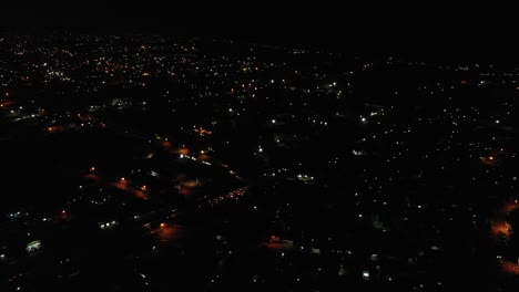 ghana de noche, las tres.