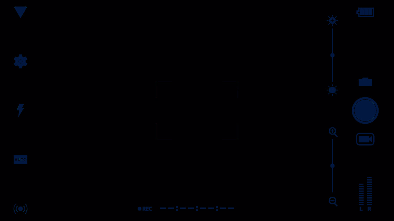 cámara de teléfono rec superposición animada. 1080p - 30 fps - canal alfa (1)