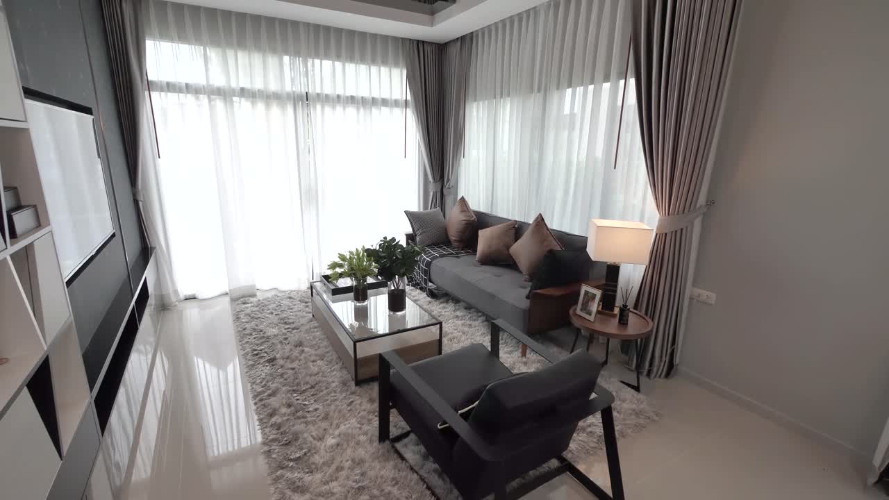 Ideia de Decoração Moderna e Elegante para Casa com Conceito Aberto