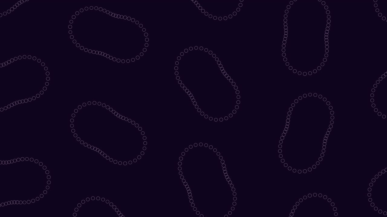 A monochromatic seamless pattern composed of small circles forming a zigzag pattern, resembling a diagonal line from the top left to the bottom right on the image