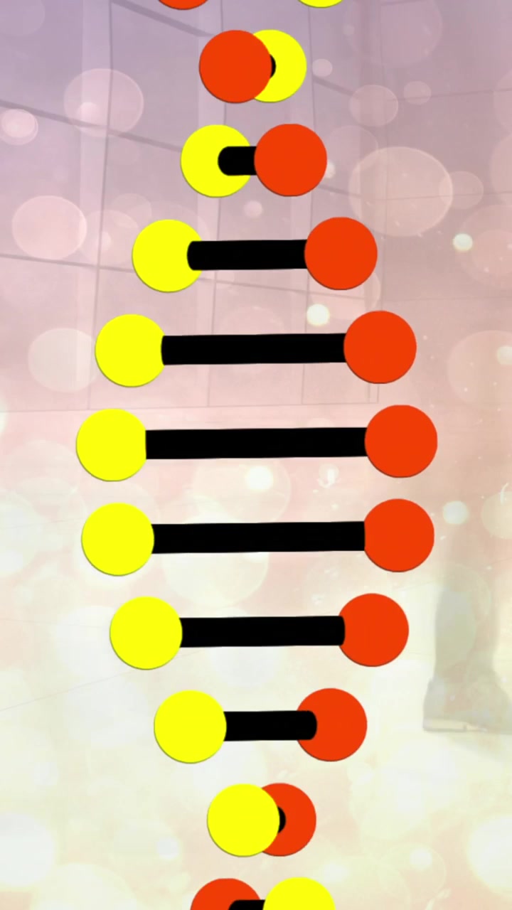 Animation of dna strand and glowing spots over diverse people walking on street