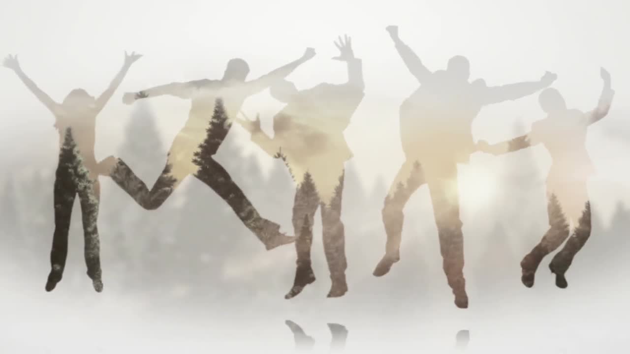 느린 속도로 뛰어다니는 사업가들의 시리즈