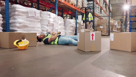 warehouse accident