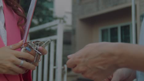 house key handover