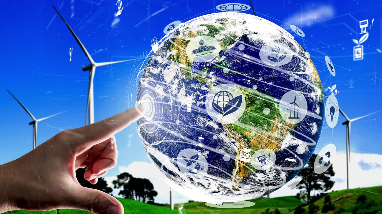 개념적 환경 보존과 지속 가능한 esg 개발