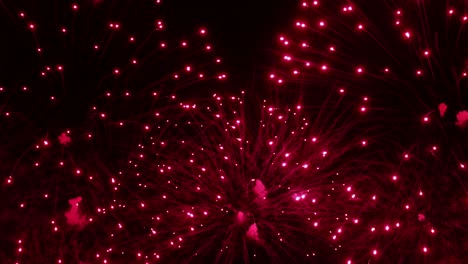 Colorful-fireworks-exploding-in-the-night-sky.-Celebrations-and-events-in-bright-colors.