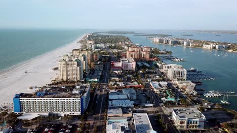 Clearwater-Florida,-Clearwater-Beach-Florida-Aerial