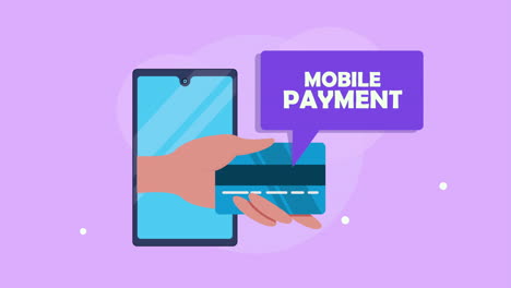 mobile payment with smartphone and credit card