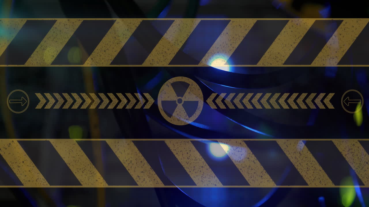 서버  ⁇ 에서 핵 기호의 애니메이션