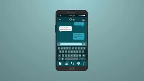 mobile app for chat