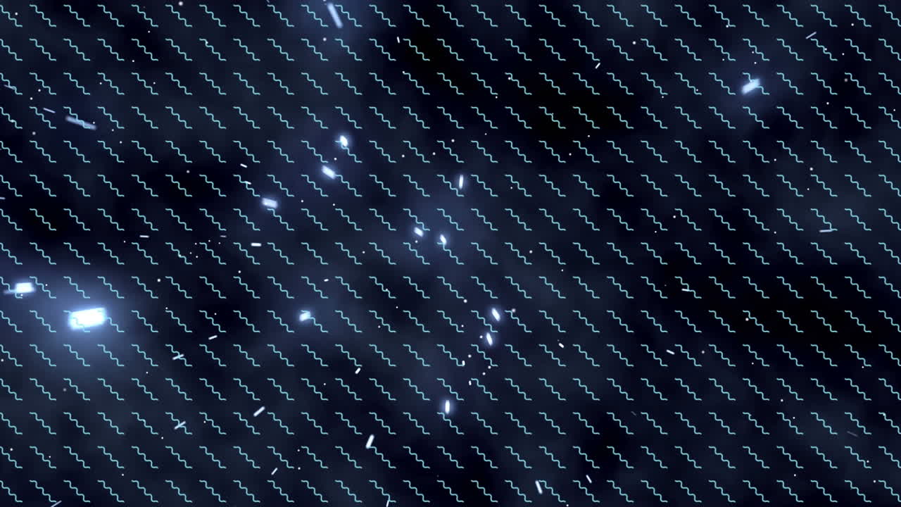 반 ⁇ 이는 반점 위에 회전하는 모양의 줄을 가진 패턴의 애니메이션