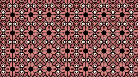 A-Seamless-pattern-background-animation-with-floral-design-and-square-ornaments