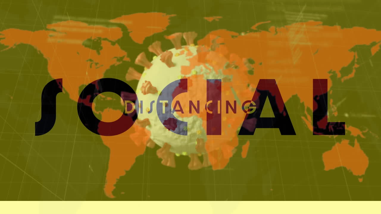 데이터 처리에 대한 코로나19 셀에 대한 사회적 거리 두기 문자