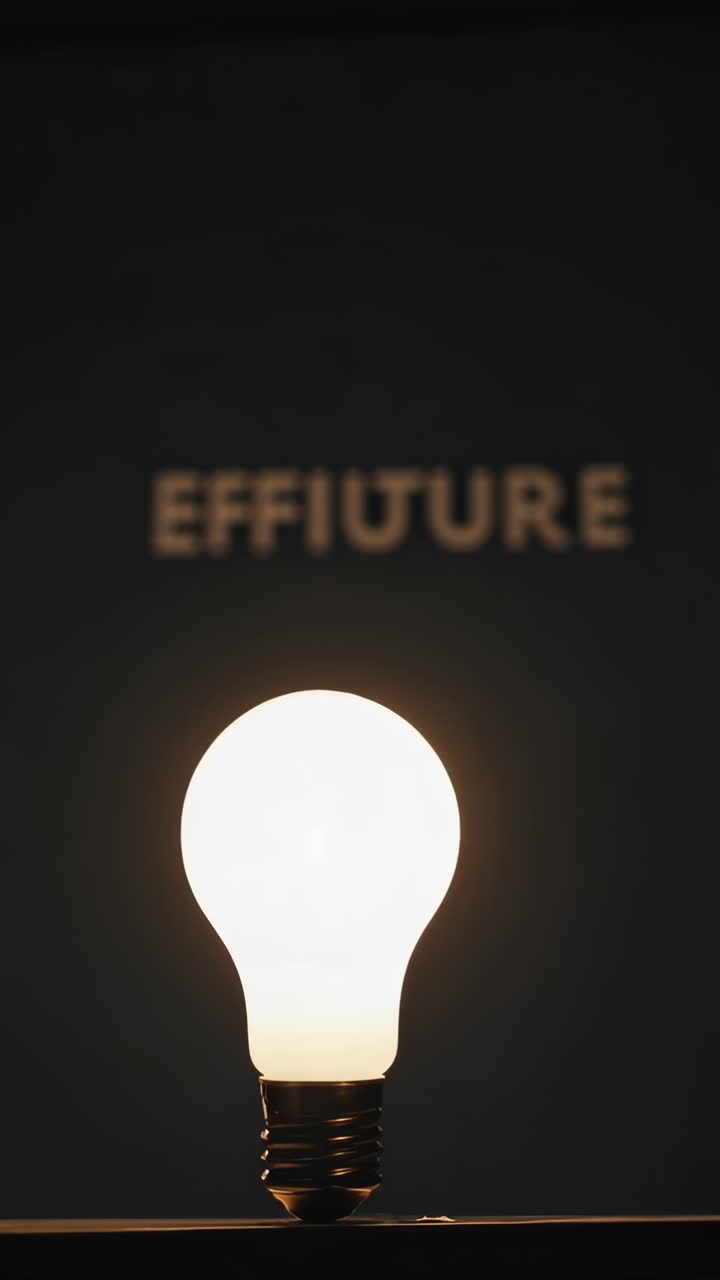 Lightbulb with EFFITURE Shadow