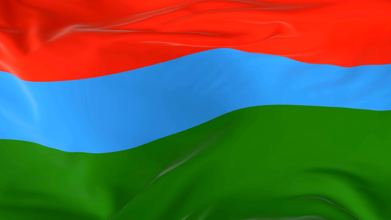 배경으로 루프 발을 흔들고 카리아