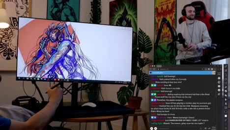 artist streaming session