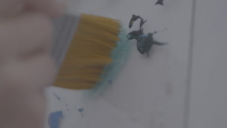 pintura en curso