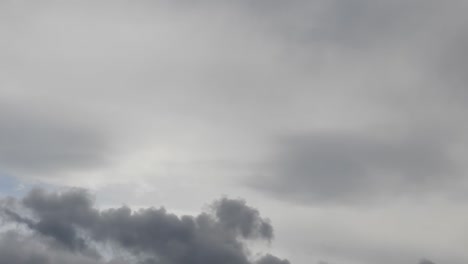 lapso de tiempo en la nube, tormenta, clima tormentoso, temporada de primavera
