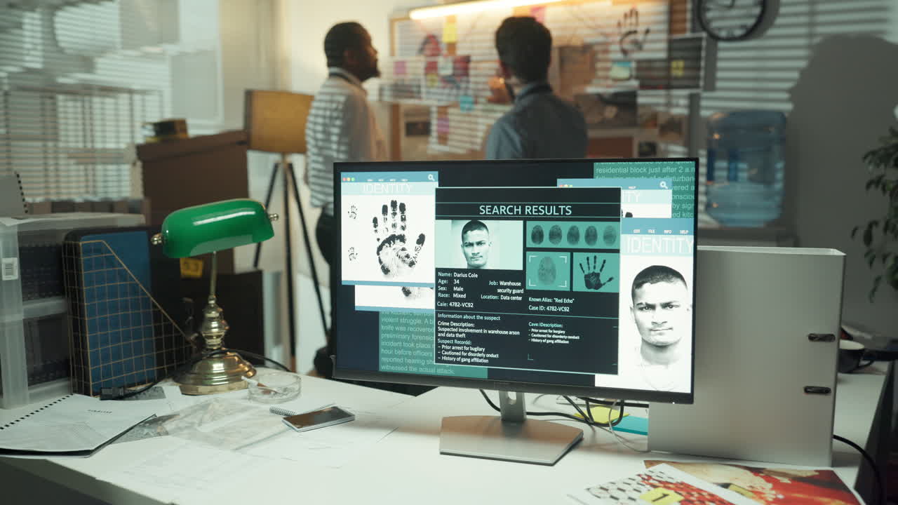 Detective's Office Investigation