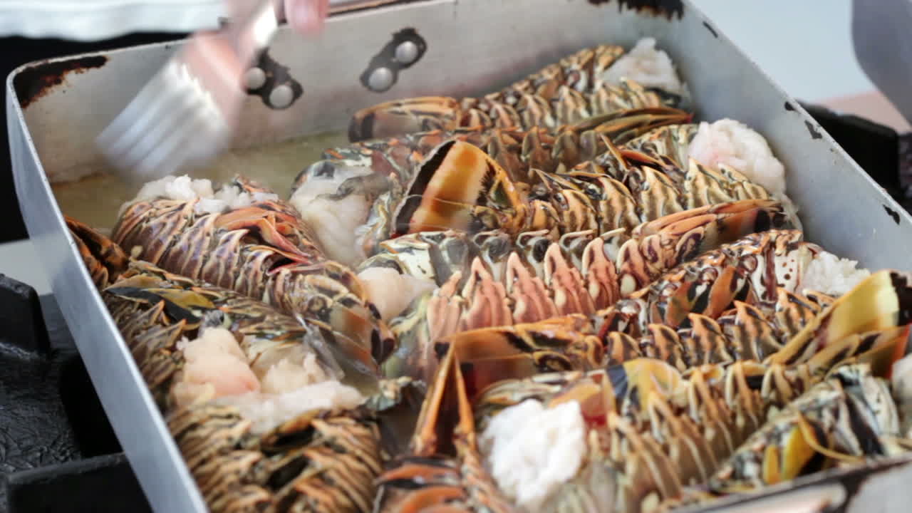 cocción de langostas