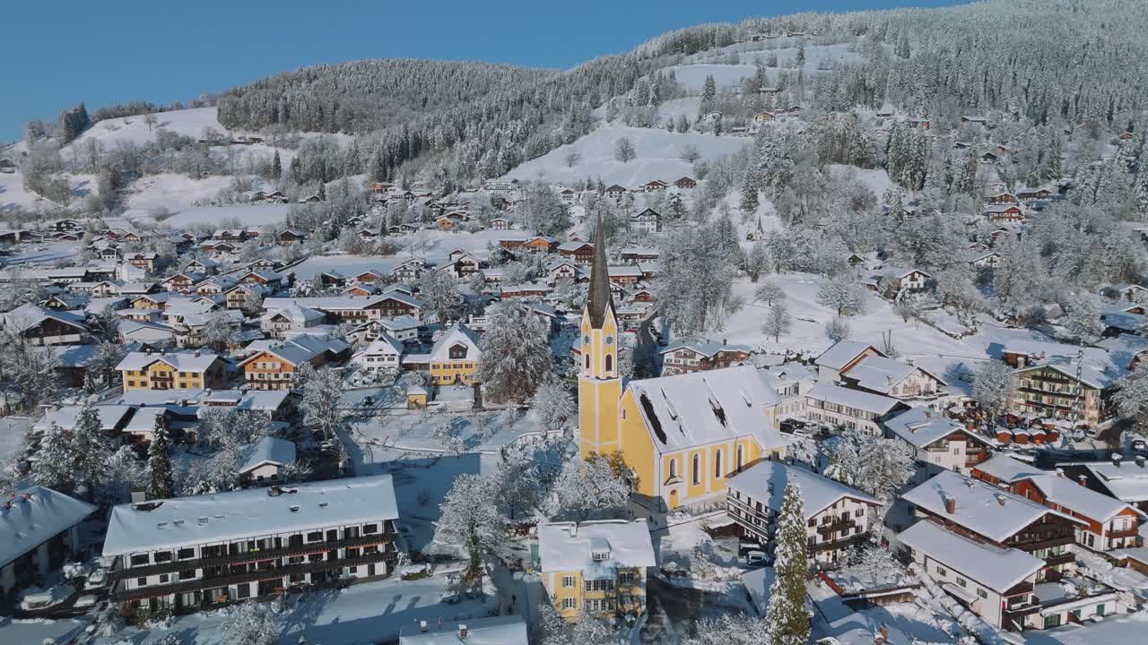 Jezioro Schliersee w Bawarii, Niemcy