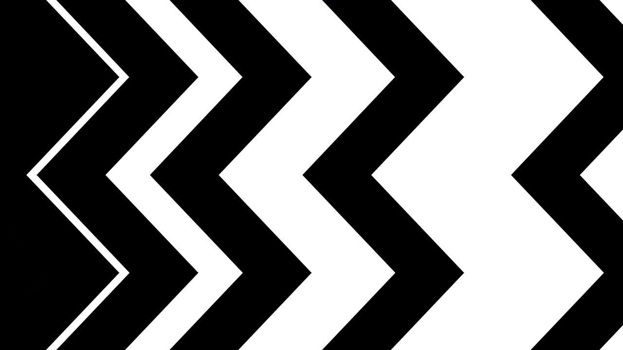 Dynamisk sort og hvid sildebensmønster-animation