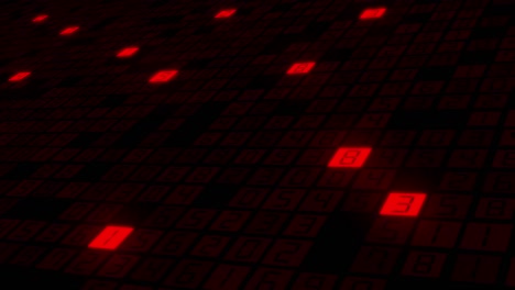 fondo abstracto con código binario